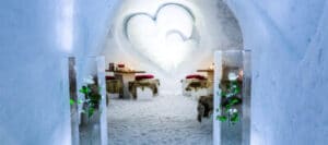 love is in the snow